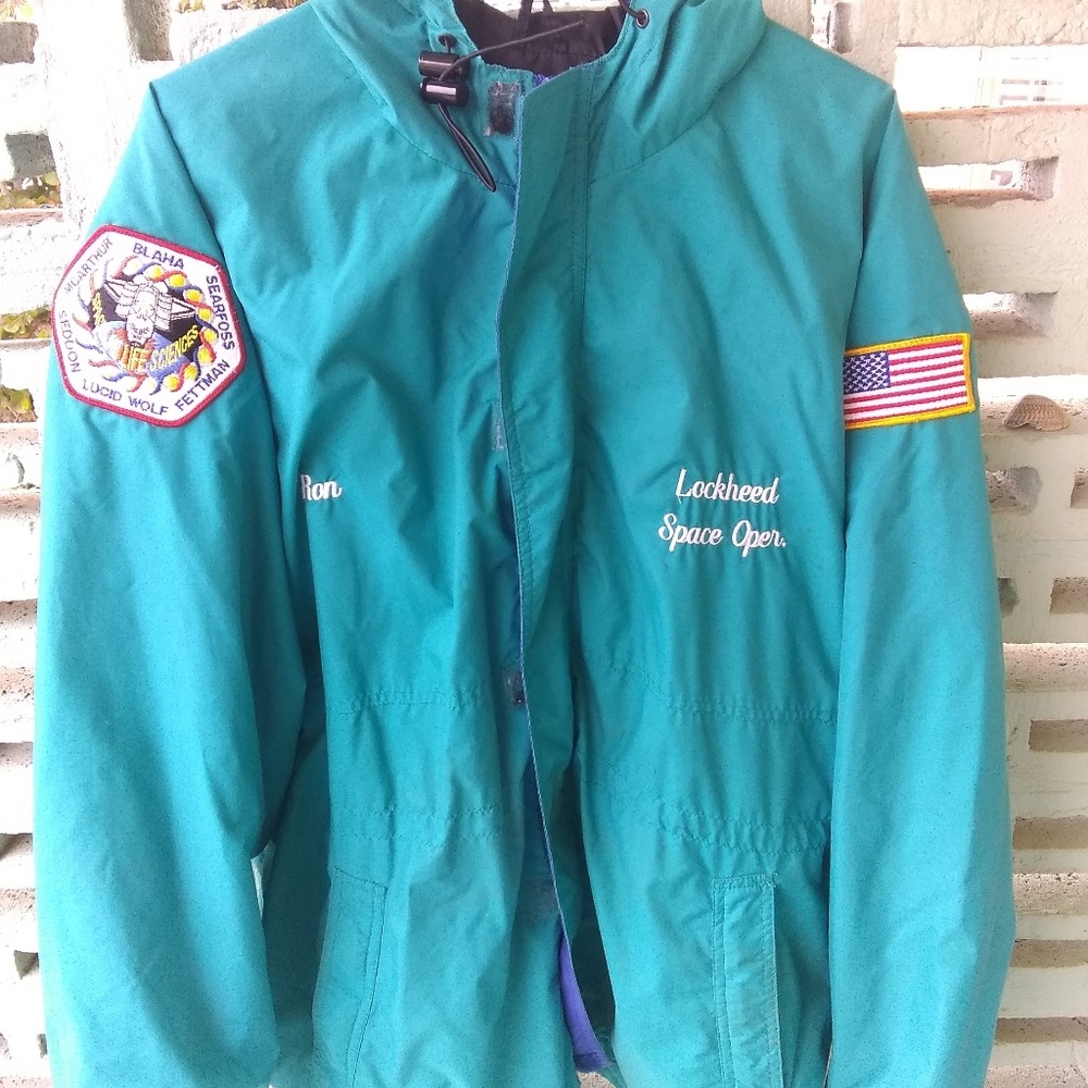 Space shuttle Lockheed Nasa jacket columbia